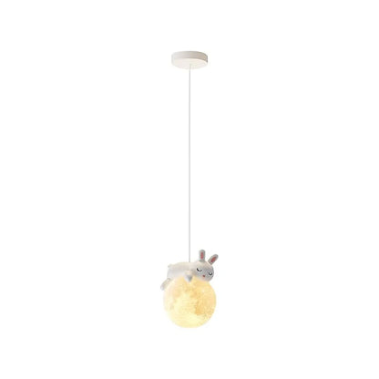 CITRA led White Bunny Kind Room Hanging Pendant Ceiling Light - Warm White