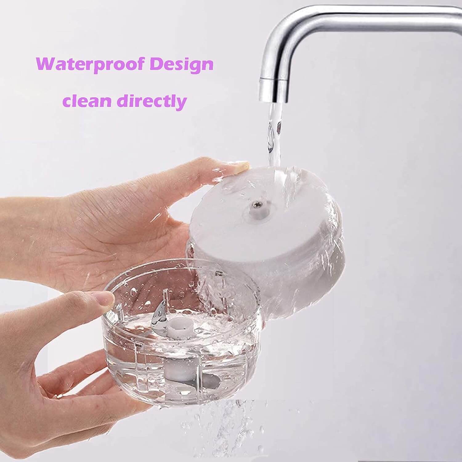 Rechargeable Mini Electric Chopper - Stainless Steel Blades, Easy One Touch Operation, 250 ML