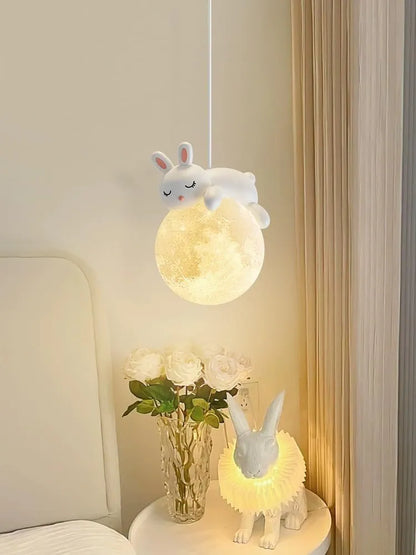 CITRA led White Bunny Kind Room Hanging Pendant Ceiling Light - Warm White