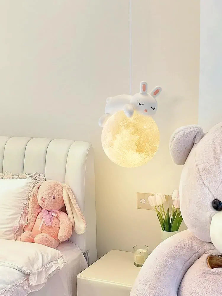 CITRA led White Bunny Kind Room Hanging Pendant Ceiling Light - Warm White