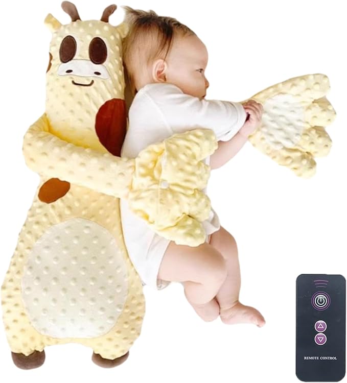Baby Patter for Sleep, 23in Baby Startle Prevention Sleep Aid Companion, Babies Patting Sleeping Toy, Third Gear Adjustable Simulation of Mother's Automatic Palm Slapping
