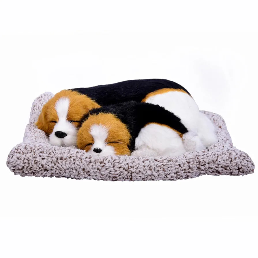 MOTOZOOP ® Car Dashboard Puppy car Accessories car Interior Decoration Home Decor, Office Decor Large Brown Black 