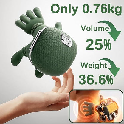 Shoulder and Neck Massager, Neck Massager for Pain Relief Deep Tissue with Two-Speed Temperature Adjustment Dual