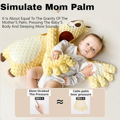 Baby Patter for Sleep, 23in Baby Startle Prevention Sleep Aid Companion, Babies Patting Sleeping Toy, Third Gear Adjustable Simulation of Mother's Automatic Palm Slapping