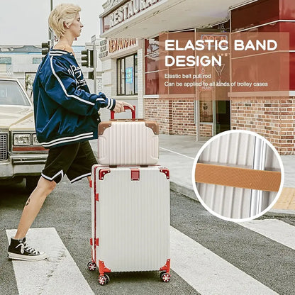 Yagzon ABS Hard Shell Cosmetic Travel Hand Luggage Portable Carrying Makeup Case Suitcase Organizer Box Vanity Mini Suitcase 14'' Books, Bottles, Clothes, Small Accessory Bag, 30 cm, No Wheels, Brown