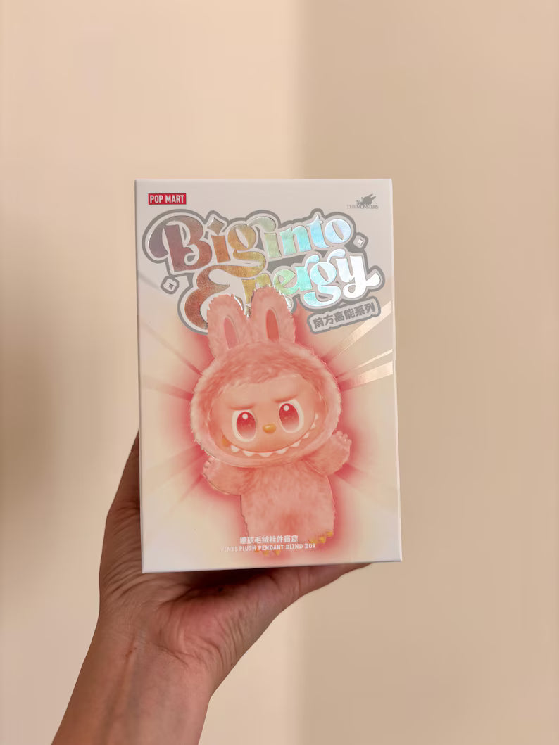 Original Labubu The Monsters: Big Into Energy Series with Popmart Scanner - Pack Of 1
