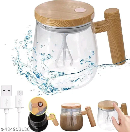 Transparent Hemico 400 ML Electric Mixing Cup