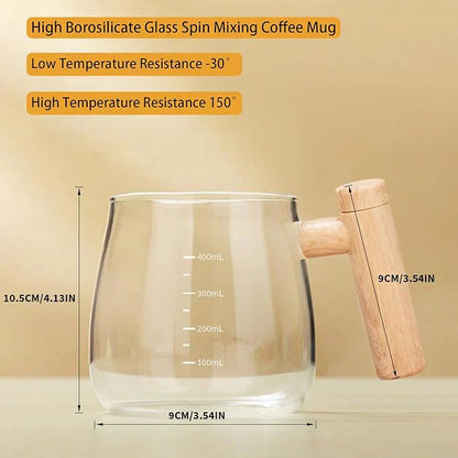 Transparent Hemico 400 ML Electric Mixing Cup
